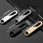4pcs Multicolor Instant Zipper Repair Kit – Removable Zipper Pulls for Bags, Clothes, Backpacks & More, Black