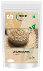 Yamkay Organic Samai Rice - Premium Little Millet | Kutki | Samalu | Kurikku | Small | 100% Natural & Gluten-Free | Healthy (300 GM) 10.58 OZ