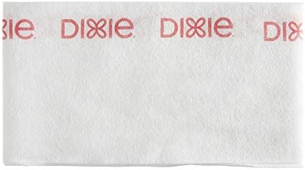 Dixie H700 Disposable Foodservice Towel by GP PRO (Georgia-Pacific), 150 Wipers/Box, White & Red Stripe