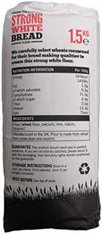 Marriage's Finest Strong White Flour 1.5kg - Pack of 2