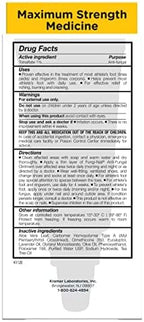 Fungi Nail Anti-Fungal Ointment 0.7 Fl Oz, Kills Fungus that Can Lead To Athlete's Foot with Tolnaftate, Toe Nail Fungus Treatments, Clinically Proven to Cure Infections, Natural Color