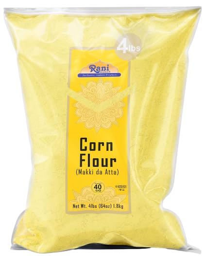 Rani Corn Flour (Makki ka Atta) 64oz (4lbs) 1.81kg Bulk ~ All Natural | Vegan | Gluten Friendly | NON-GMO | Indian Origin