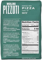 Molini Pizzuti Farina Per Pizza Type "0" wheat Flour for Pizza - 1KG