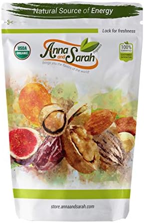 Anna and Sarah Organic Dried Crystallized Ginger in Resealable Bag, 3 Lbs