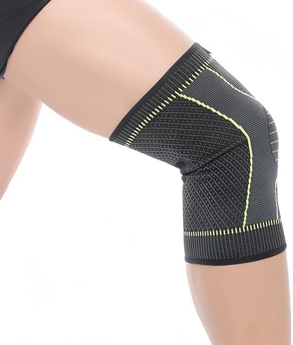 1 Pack Soft Breathable Knee Pads for Men Women, Warm knee pads, Fitness accessories Knees Protective, Knee Brace for Football Dance Yoga Tennis Running Cycling Workout Climbing (XX-Large)