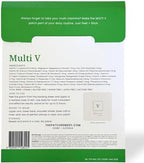 The Patch Remedy Multi V Patches - Vitamin Plus Blend with D3, K2, Magnesium Chloride, Zinc, Liposomal C, Potassium, Iodide, Biotin Plus More