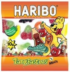 Haribo Tangfastics Mini Bags (Box Of 100)