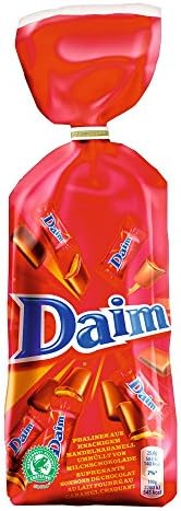 Daim Chocolate Bags - 200g Individual wrapped Daim Chocolates