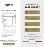 Giusti Balsamic Vinegar of Modena IGP – Extra Thick & Rich Aceto Balsamico di Modena, Matured in Traditional Aging Casks - 4 Gold Medals, Made in Italy, In Gift Box - 8.45 fl oz (250 ml) -Pack of 1