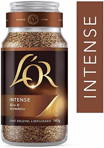 L'OR L'OR Soluble Intense Coffee Glass Jar 140g