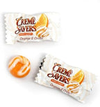 Creamy Delight Hard Candy | Original Classic Creamy Delight Individually Wrapped Candies | The Taste of Fresh Strawberries or Orange Swirled in Rich Cream | 6.25 Oz - (4 - Pack, Strawberry & Orange)