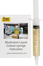 Root Mushroom Farm- 30 Mushroom Liquid Cultures /White Button(Agaricus bisporus)