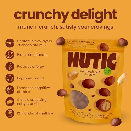 Double Dipped Milk Chocolate Covered Peanuts - Premium Virginia Peanuts Fresh Roasted & Sealed for Maximum Crunch - Gourmet Snack for Candy Bowls & Gifting (2 lb Resealable Bag)