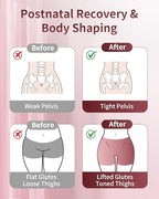 Thigh Trainer for Women, 360° Adjustable Pelvic Floor Muscle Trainer for Kegel Exerciser, Inner Thigh Workout Equipment for Postpartum Recovery, Hip & Leg Shaping, Home Gym