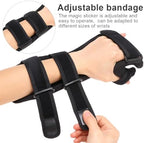 Didiseaon Wrist Fixation Plate Hand Injuries Fix Glove Wrist Injury Fix Immobilization Glove Left Hand Small Plastic Fabric Skin-friendly
