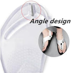 2 Pairs Gel Arch Support Cushion Insoles for Flip Flop Thong Sandals,Gel Adhesive Arch Support Flip Flop Thong Inserts Self Adhesive Gel Arch Support Cushion Insoles Pain Relief