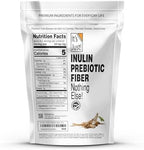 It's Just! - Inulin Prebiotic Fiber, Water Soluble, Chicory Root Powder, Promotes Gut Health, Made in USA, Product of Belgium, Vegan/Keto Friendly