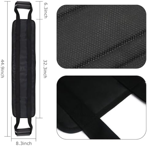 Transfer Nursing Sling for Patient Elderly Safety Lifting Aids Home Bed Assist Handle Back Lift Mobility Belt Gait Belts for Disabled Injured 31 Inch