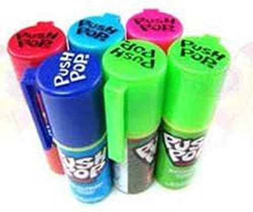 The Topps Company Push Pop Candy -- 576 per case.