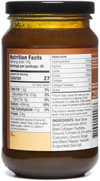 ABBCo Turmeric Beef Broth Concentrate, Savoury Cooking Stock Base for Soups, Gravies & Sauces, Just Add Hot Water, Halal,13.26 fl oz (1 Pack)