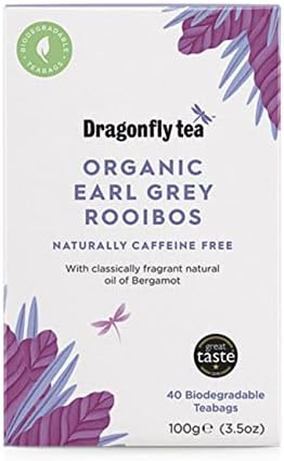 Dragonfly Tea Earl Grey Rooibos, 40 CT