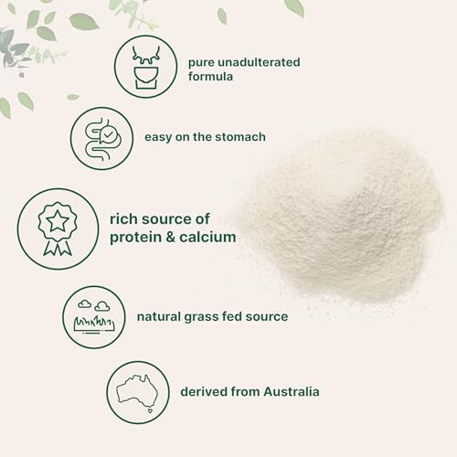 Micro Ingredients Goat Milk Powder, 1 Lb | Grass-Fed Australian Source | Pure, Easily Digested Formula | High in Protein, Calcium & Probiotics | Non-GMO, Gluten-Free, Pet Friendly