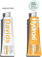 Davids Hydroxi Fluoride Free Nano Hydroxyapatite Toothpaste for Enamel Health & Whitening, Antiplaque, SLS Free, Kid Friendly Orange Vanilla Flavor, 4 oz, Made in USA