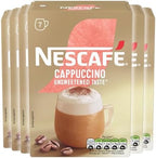 NESCAFÉ Cappuccino Unsweetened Instant Coffee Sachets x7 (Pack of 6, Total 42 Sachets)