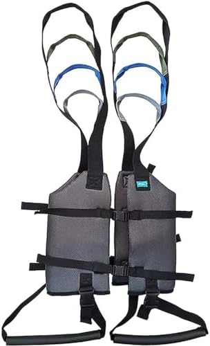 CEEBUS Toileting Sling, Comfort Padded Patient Lift Walking Sling,Standing Walking Aids Divided Leg Sling Gait Belt, Supports Leg Trainers Exercise