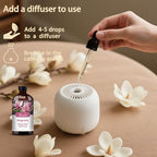Magnolia Essential Oil – MLYNKL Magnolia Oils 4.33 fl oz for Diffusers, Humidifiers, Massage, DIY Candles, Soap, Cleaning, Home, Yoga, Office, Gifts - 130 ml