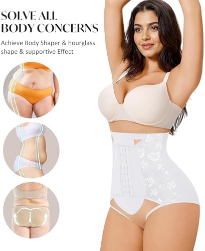 CYDREAM Shapewear Tummy Control Underwear for Women Faja Body Shaper Postpartum High Waisted Slimming Butt Panties Seamless
