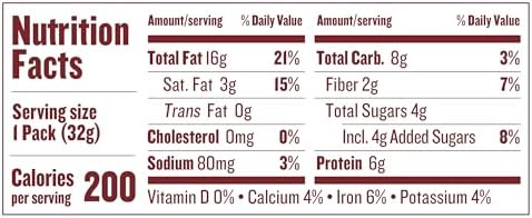 Justin's Honey Almond Butter Squeeze Packs, Gluten-free, Non-GMO, Sustainably Sourced, 1.15 Ounce (10 Pack)