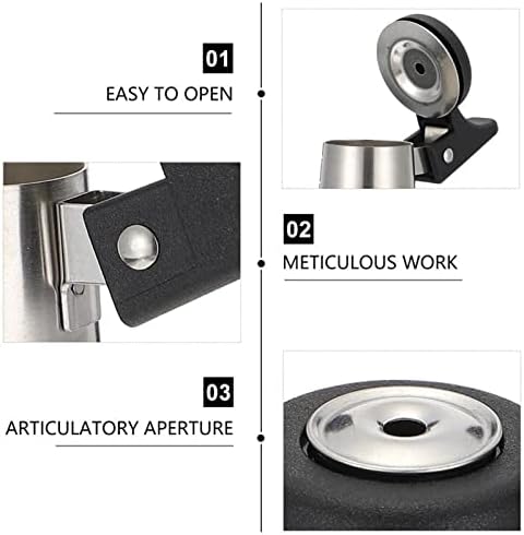 Tea Kettle Whistle Nozzle Replacements Stainless Steel Kettle Spout Teakettle Nozzle Water Boiling Kettle Replacement Accessory