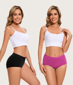 Incontinence Underwear for Women 100ml Heavy Flow Leak Proof Panties High Waisted Cotton Period Washable 3 Pack Large