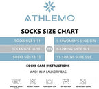 Diabetic Socks for Men & Women, No-Binding Knee High Socks 4 Pairs