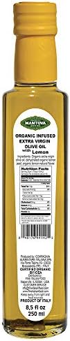 Mantova Oil Olive Extra Virgin Lemon Organic, 8.5 fl oz