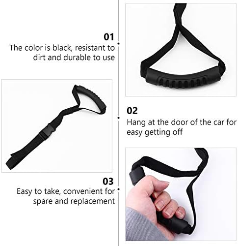 KOMBIUDA Automotive Standing Aid Vehicle Support Handle Car Assist Device Use Grip Handle