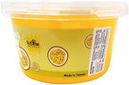 Fusion Select Boba Bursting Bobaz Popping Bobaz Pearls Fruit Tea Snack Toppings (490 Grams, PassionFruit)