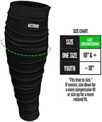 Nxtrnd Football Leg Sleeves, Calf Sleeves for Men & Boys, Sold as a Pair