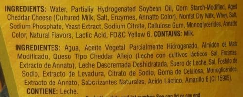 Cheddar Cheese Sauce, 107 Ounce Can
