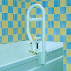 Homecraft Steel Grab Bar, Safety Rail and Mobility Aid Bathtub Clamp for Elderly, Handicapped and Disabled User Support
