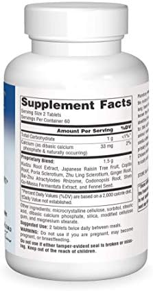 Planetary Herbals Kudzu Recovery 750 mg Anti-Alcohol and Liver Support - 120 Tablet