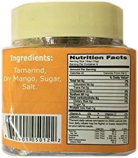 Rani Manchali Imli (Tamarind and Mango Candy) 3.15oz (90g) Individually Wrapped, PET Jar ~ All Natural | Vegan | Gluten Friendly | NON-GMO | Indian Origin & Taste