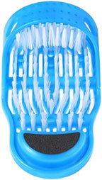 EVERMARKET Simple Feet Cleaner, Magic Foot Scrubber, Exfoliating Easy Feet Cleaning Brush, Foot Shower Spa Massager Slippers for Unisex Adults