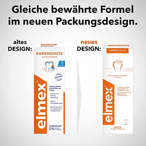 Elmex "Kariesschutz" Anti-Cavity Mouthwash 400 ml by Elmex