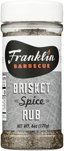 Generic F.ranklin BBQ Brisket Spice Rub 6 oz (Pack of 6)