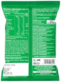 Bikaji Soya Sticks Masala Munch 7.05 oz (200g), Spicy and Crunchy Indian Snacks, Tasty and Flavorful, Anytime Munch, Party Mix, Bar Snacks, Ready-to-Eat