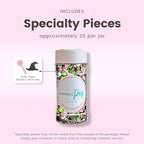 Sprinkle Pop Which Witch Sprinkle Mix| Black Green White Pink Sprinkles with ~20 Witch Hats Wands Wafer Paper| Halloween Sprinkles Made in USA for Decorating Cake Cupcakes Donuts Cookies Brownies,4oz