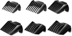 Hatteker Hair Trimmer-Clipper Full Set of Guide Combs for RFC-69031 and RFC-69001 (3 mm, 4-6 mm, 7-9 mm, 10-12 mm, 16-18 mm, 22-24 mm)
