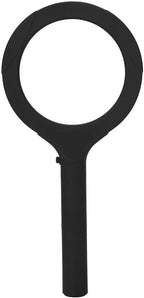 Magnifying Lamp, LED Reading Magnifying Glass Light 3X Illuminated Handheld Zoom Lens The Elderly Observing Things Details (Without Battery)